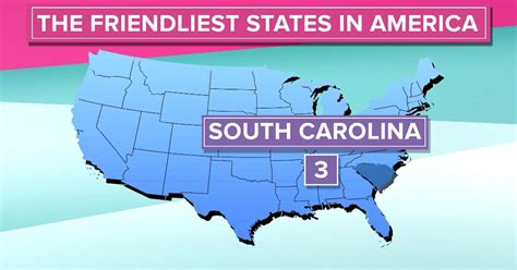 what is the friendliest state in america